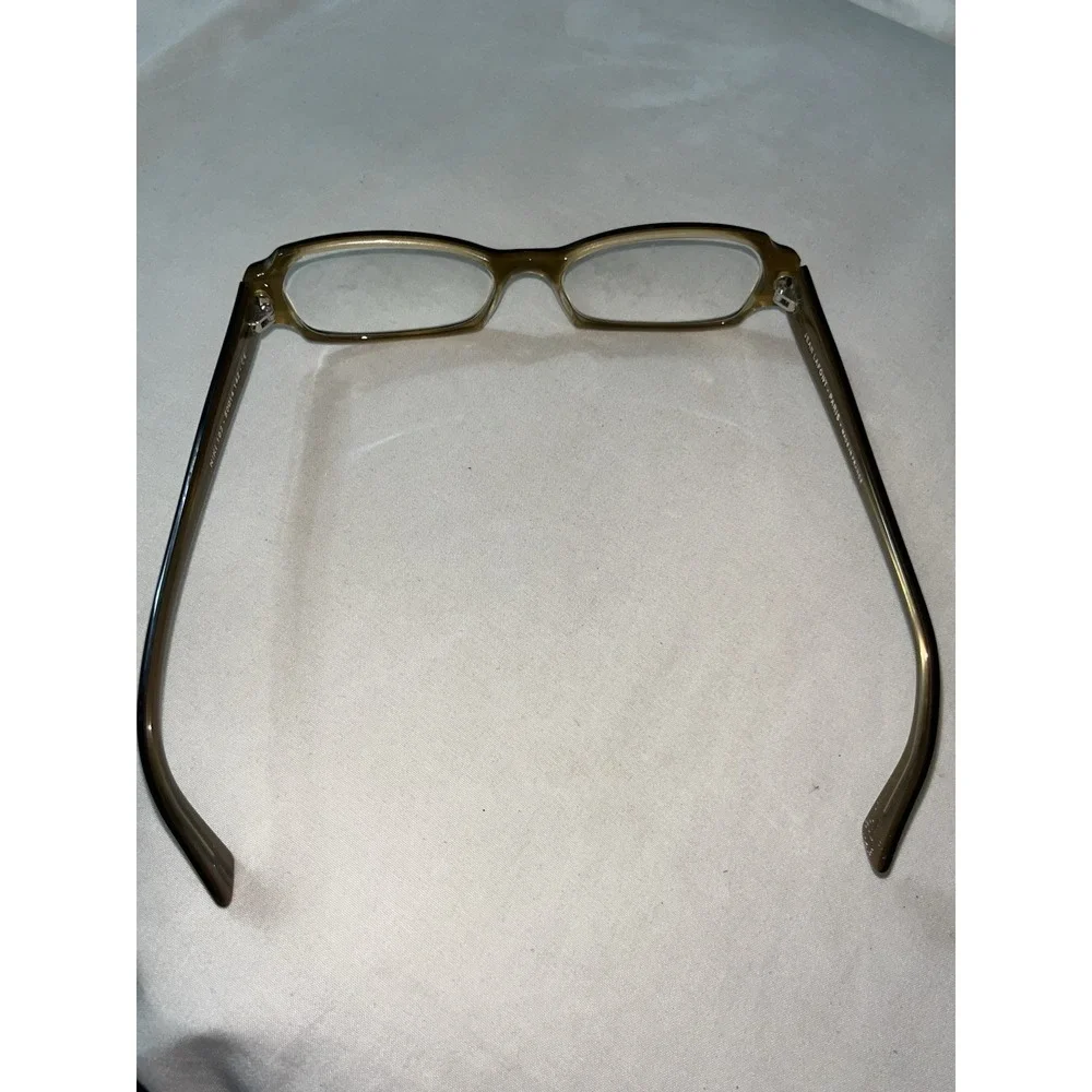 Jean Lafont Red & Clear Gold Cat Eye Glasses France Niki 103 50 14 142